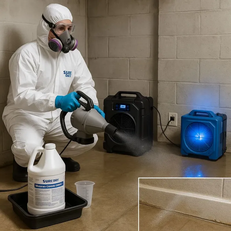 Sanitization and Odor Removal process in Somersworth, NH